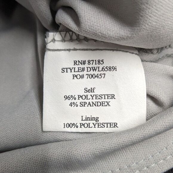 Strapless Layered Cake Dress Heart Shaped Bodice Gray/Black Size 1 - Picture 8 of 8